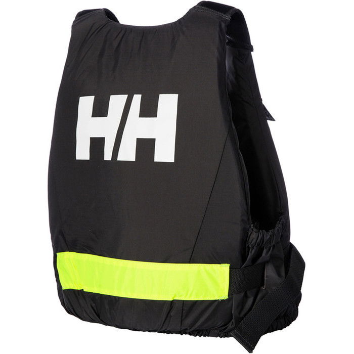 2024 Helly Hansen 50n Rider Weste / Schwimmhilfe 33820 - Ebenholz